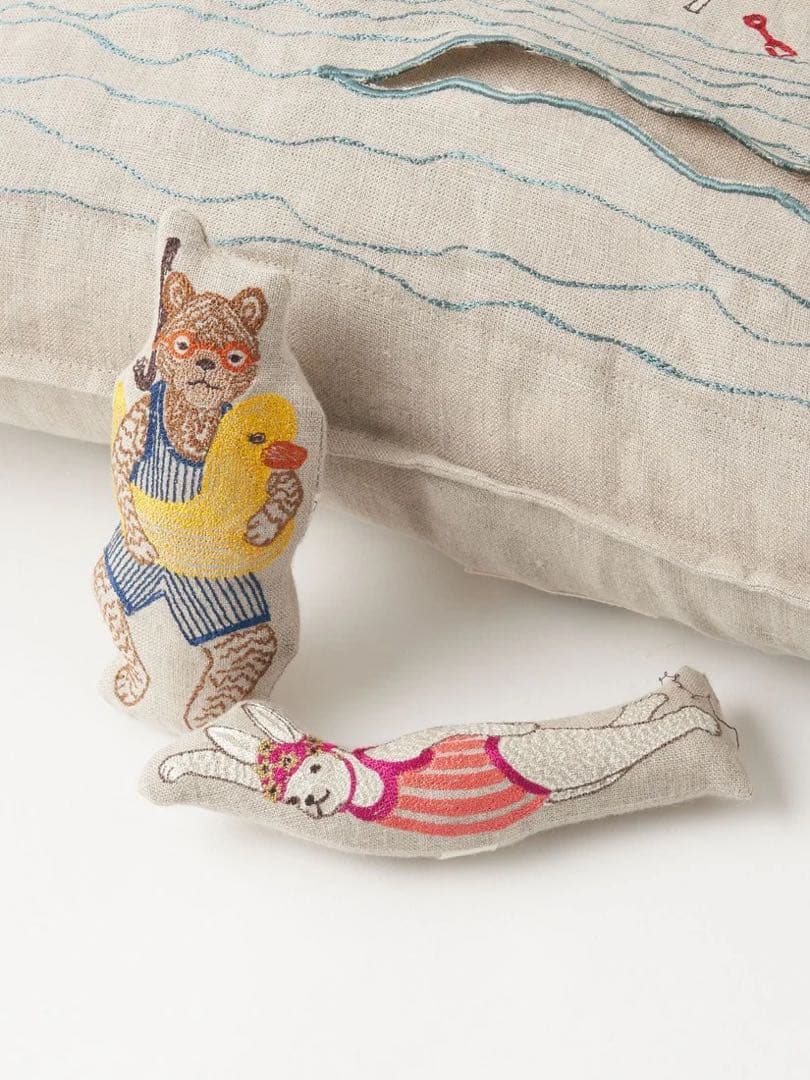 コーラル&タスク クッションカバー Beach Pocket Pillow