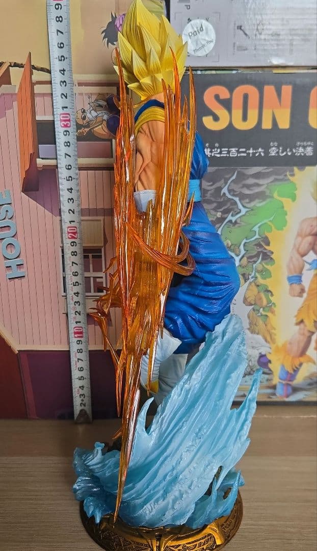 超サイヤ人ベジット フィギュア ガレージキット　海外製品　ポタラ無し