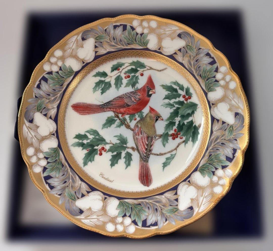 未使用 ノリタケ クリスマスプレート 1997年～2000年 ４枚セット 箱あり