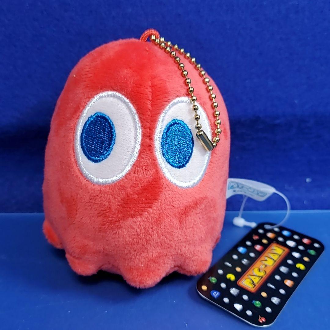パックマン モンスター アカベエ ぬいぐるみキーホルダー - メルカリ