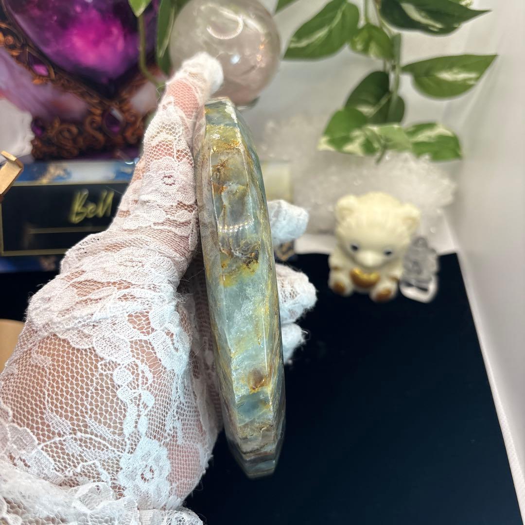 新入荷♡ブルーオニキスビッグ月♡No.1247