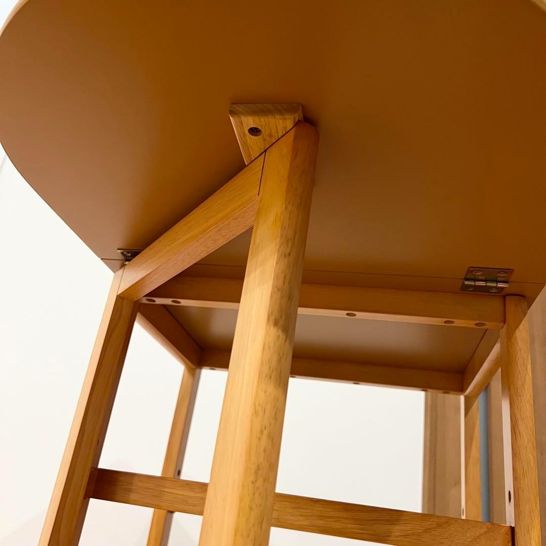 キッチンワゴン キャスター付き サイドテーブル 折りたたみ 棚 ラック 収納