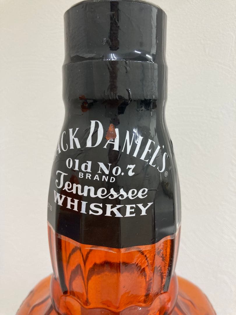 【特大ディスプレイ✨】 ジャックダニエル　ガラス製　非売品　激レア　高さ48㎝