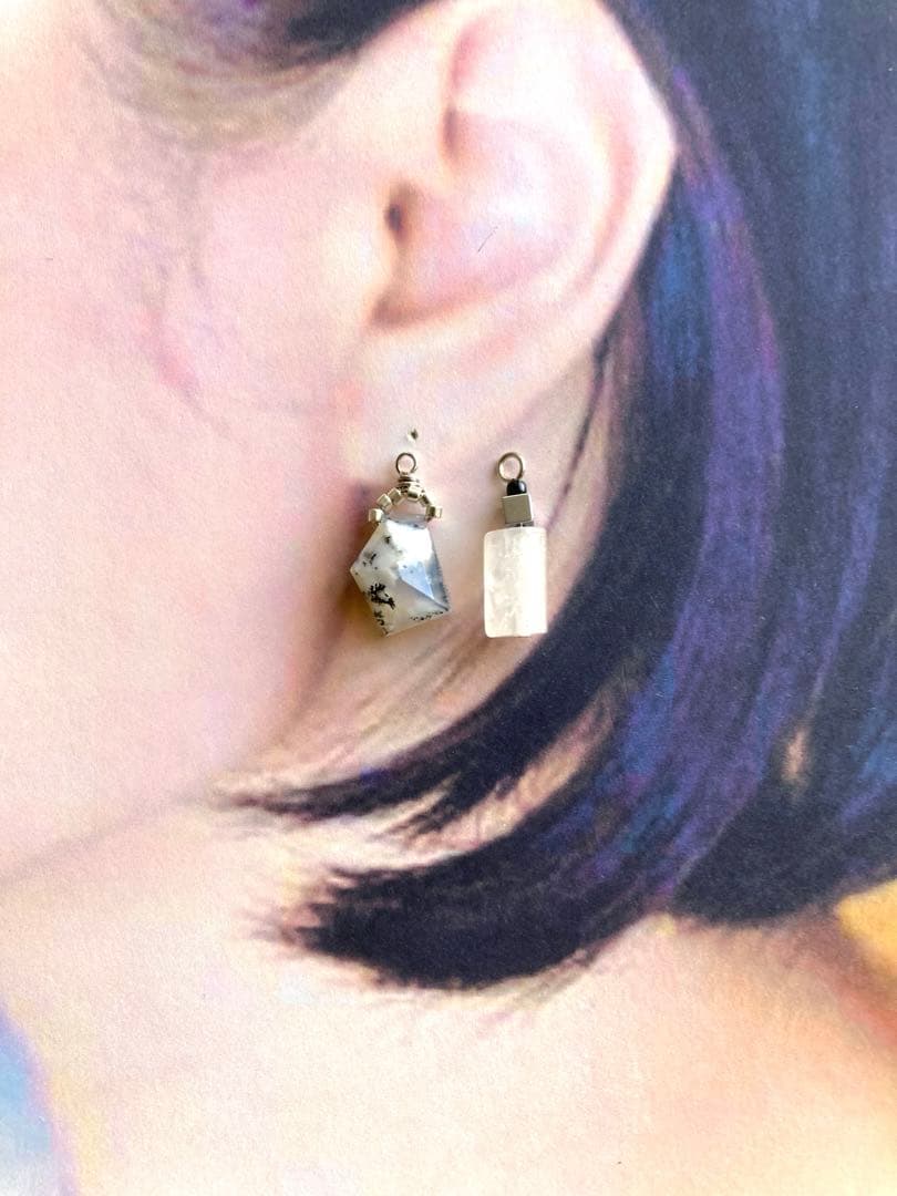 no.0322 雲の中のデンドリックと濁りのクォーツ　一点物