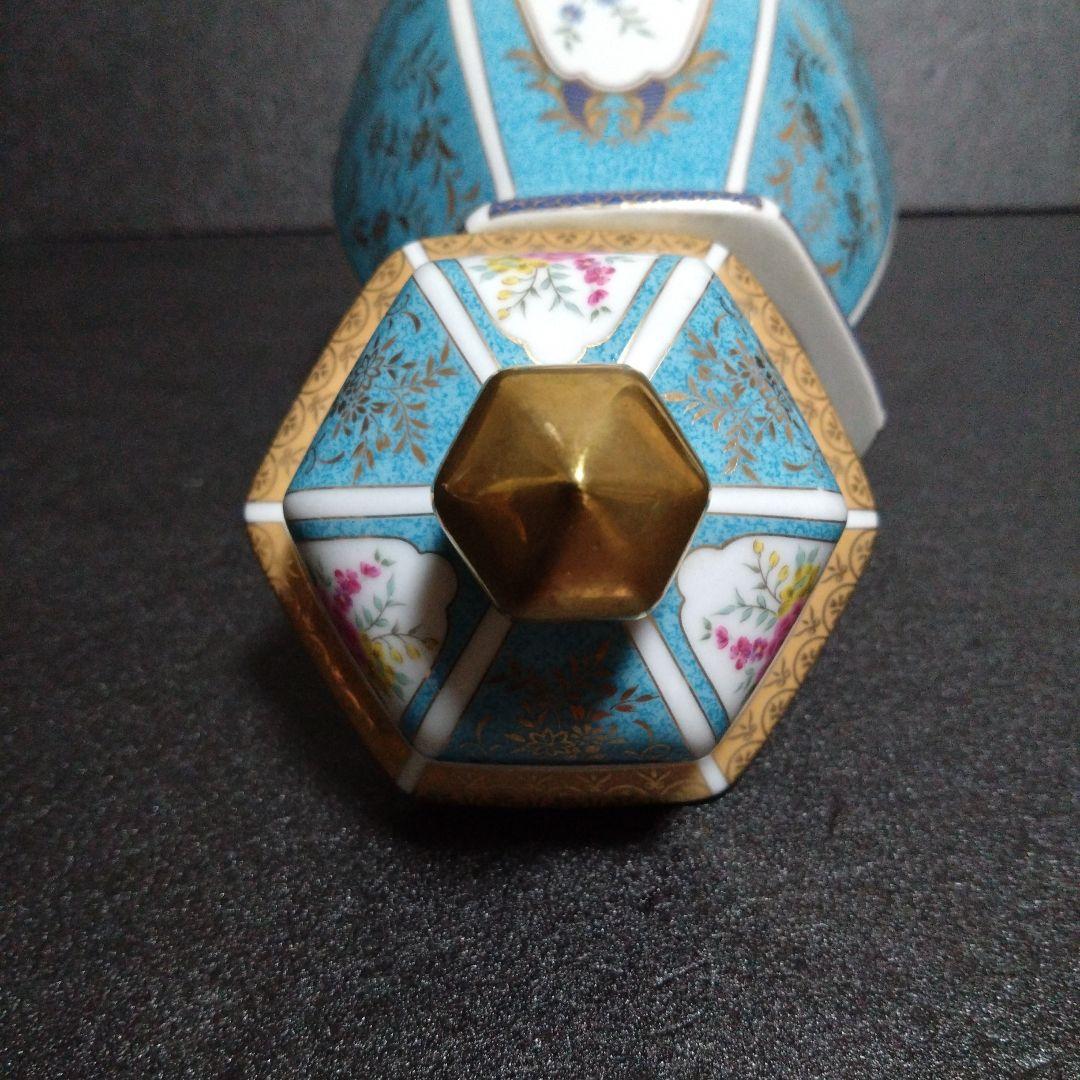 未使用 美濃焼 エクレクティックカイカイ 蓋付き壺 花瓶　お祝い