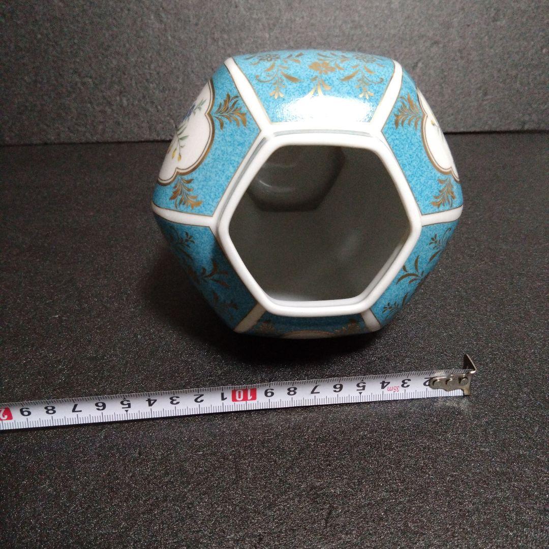 未使用 美濃焼 エクレクティックカイカイ 蓋付き壺 花瓶　お祝い