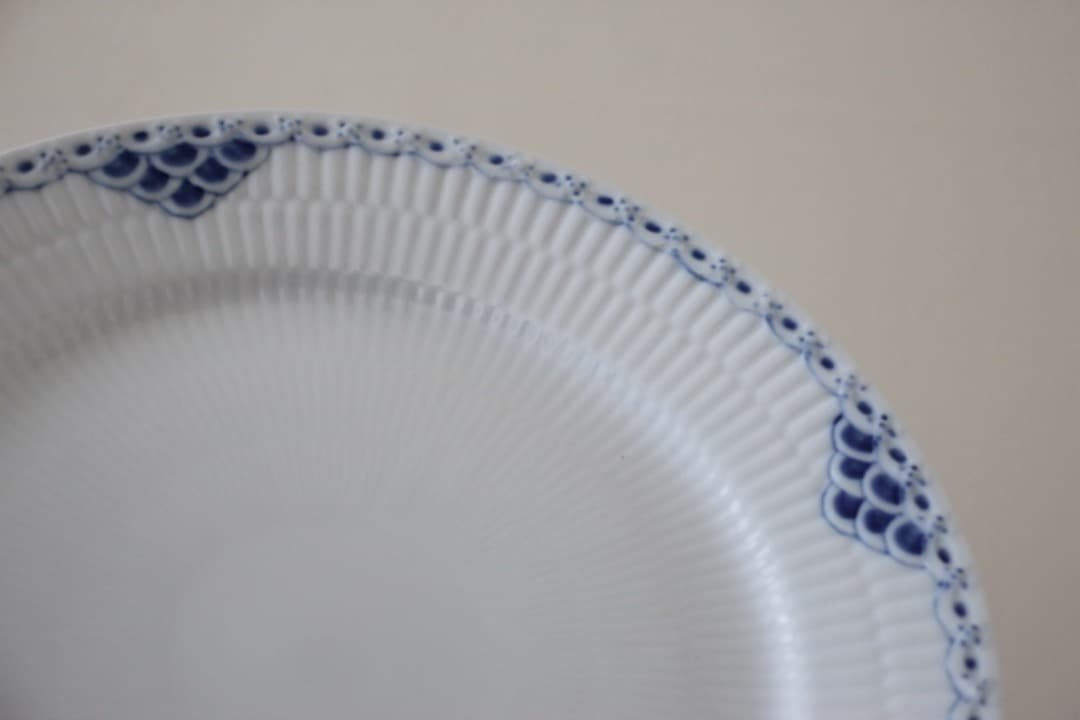 ロイヤルコペンハーゲン　プリンセスブルー　プレートペア&カップ２客