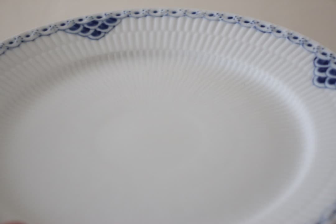 ロイヤルコペンハーゲン　プリンセスブルー　プレートペア&カップ２客