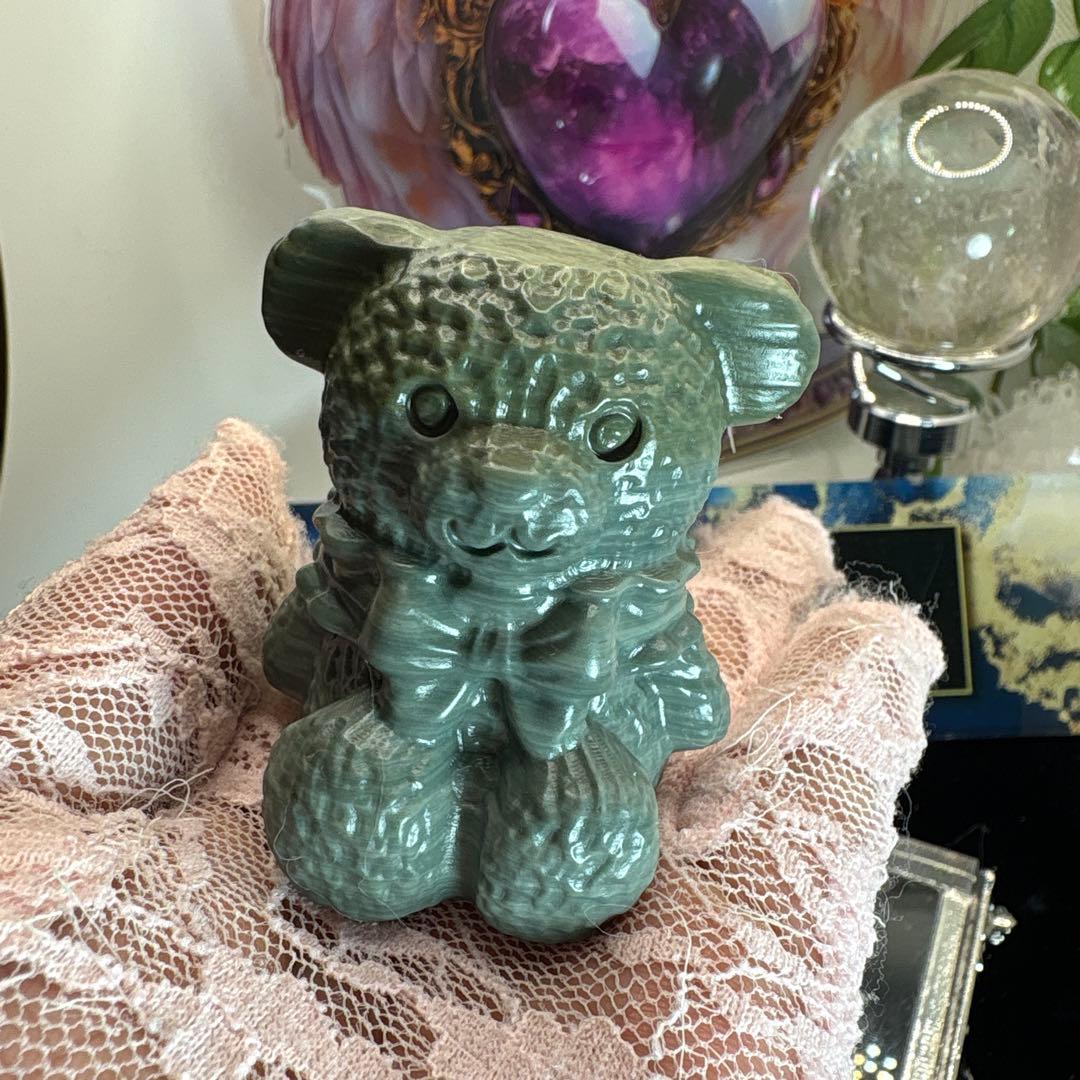 ririn☆様レア♡アラシャン瑪瑙リボン付きくまちゃん♡No.1694 15点