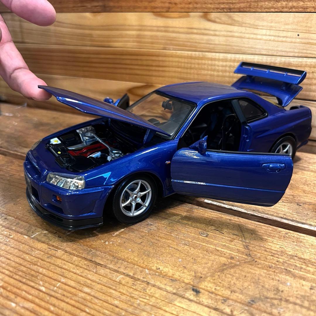 MOTOR MAX Nissan Skyline GT-R 1/18ミニカー - メルカリ