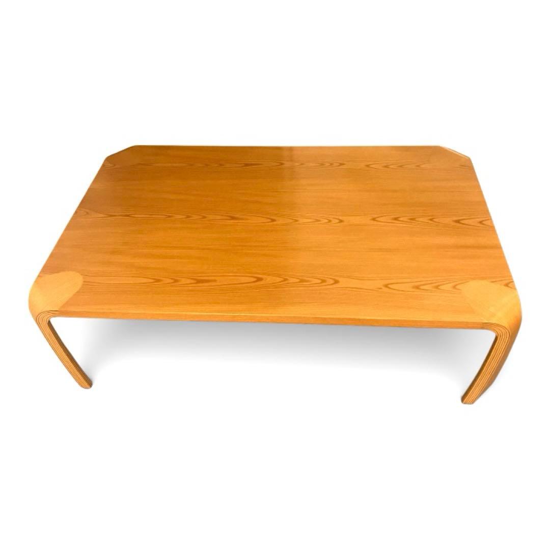 【美品】天童木工 ローテーブル 曲木 和モダン ジャパンディ 座卓 乾三郎