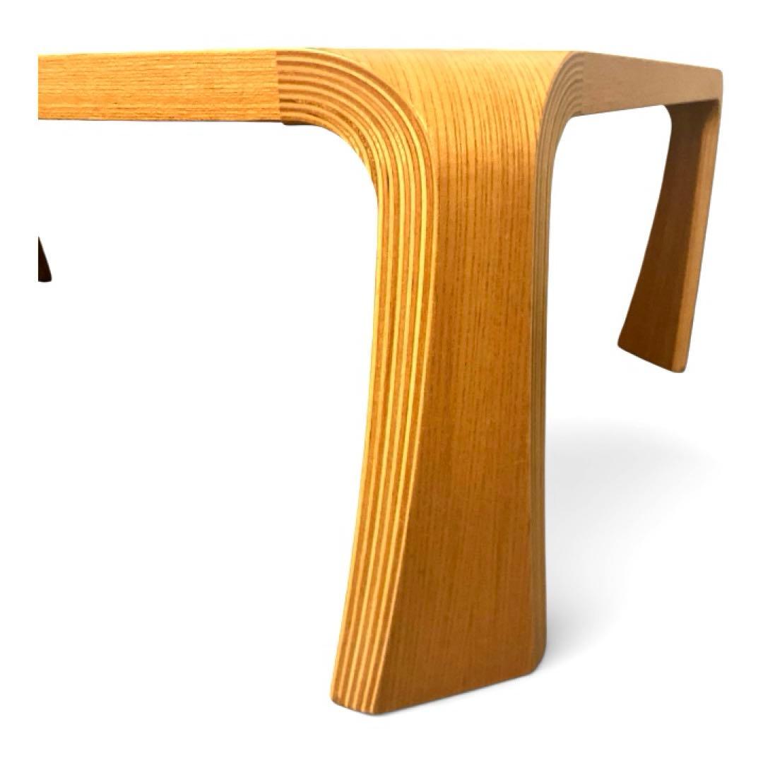 【美品】天童木工 ローテーブル 曲木 和モダン ジャパンディ 座卓 乾三郎