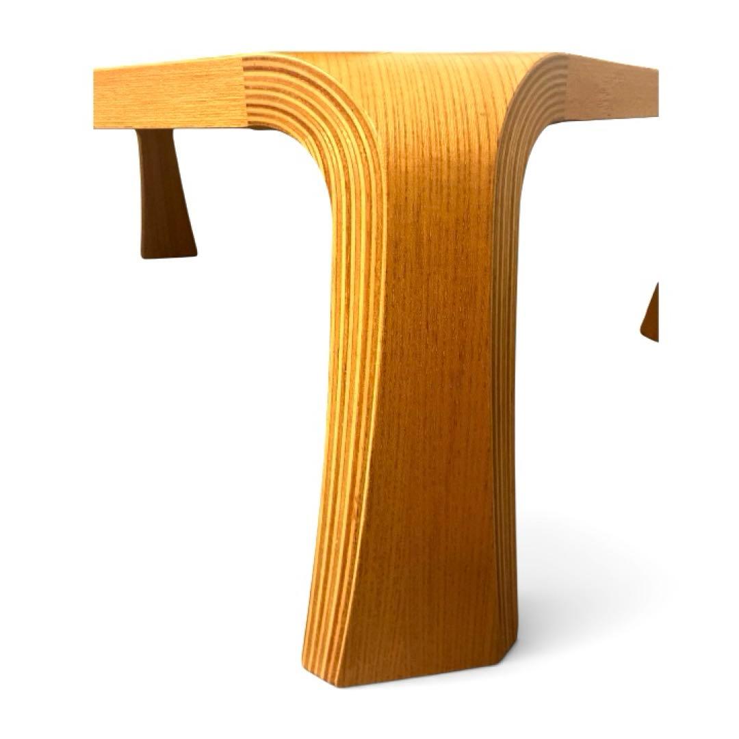 【美品】天童木工 ローテーブル 曲木 和モダン ジャパンディ 座卓 乾三郎