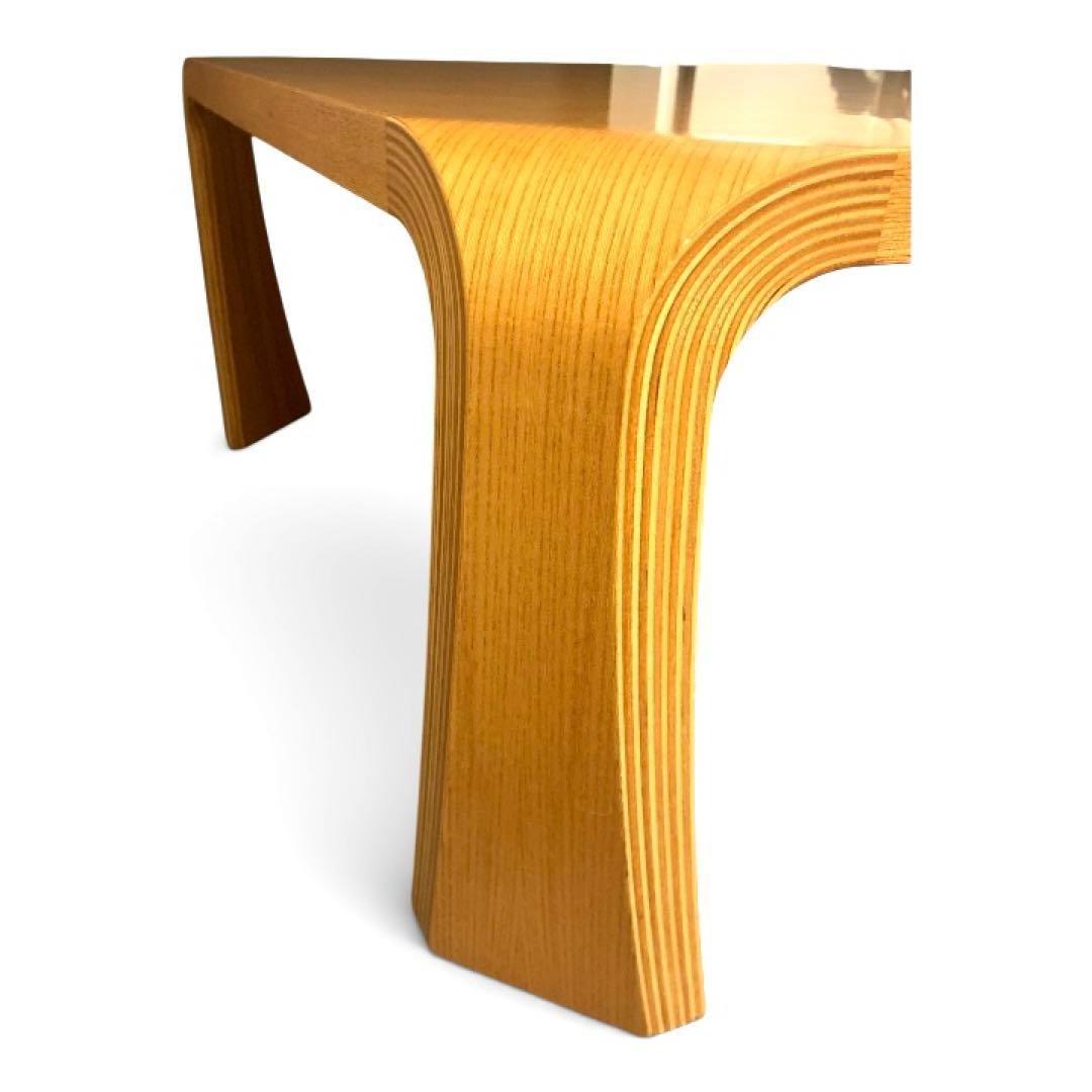 【美品】天童木工 ローテーブル 曲木 和モダン ジャパンディ 座卓 乾三郎