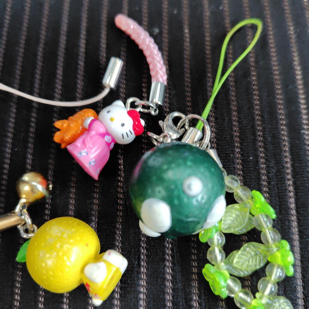 レア　希少　平成レトロ　キティストラップ　キューピーストラップ　ポケモンご当地