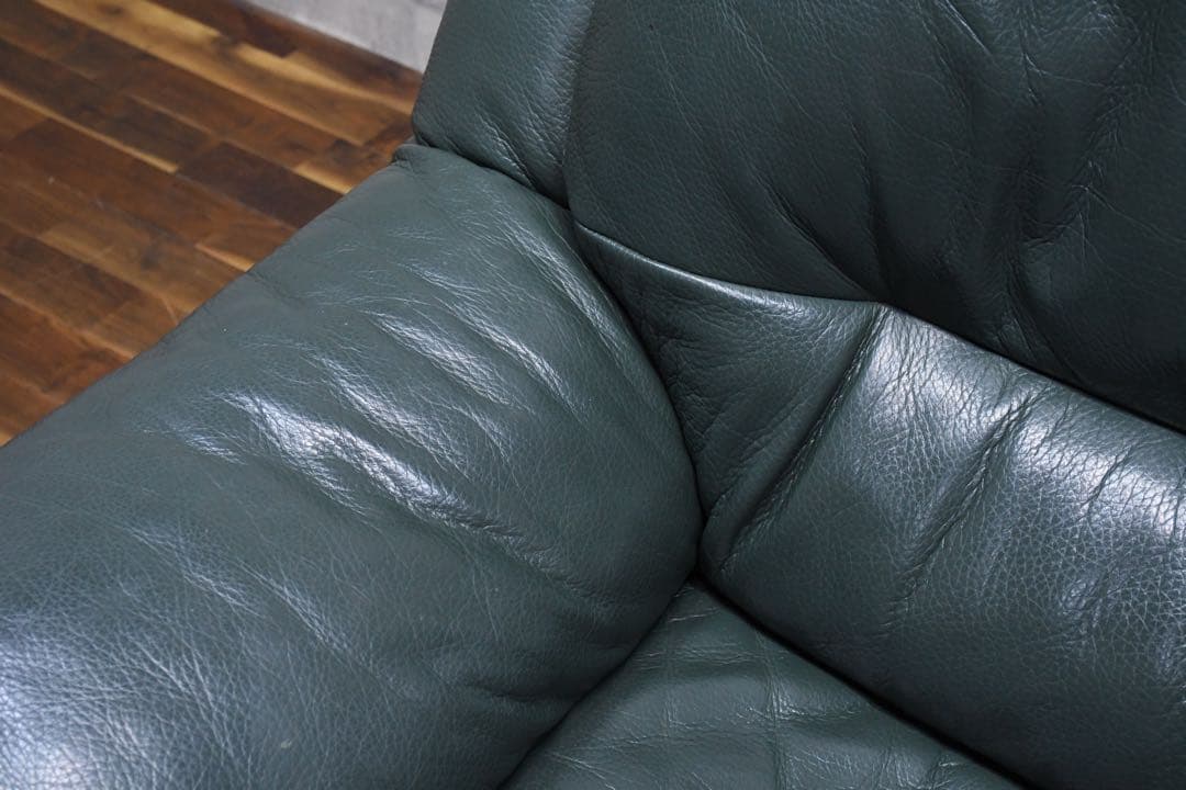 ECK100 IDC大塚家具 オースチン 1人掛けソファ レザー/総本革張り