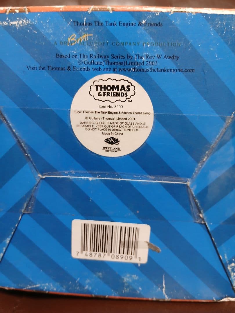 きかんしゃトーマス　スノードーム　オルゴール