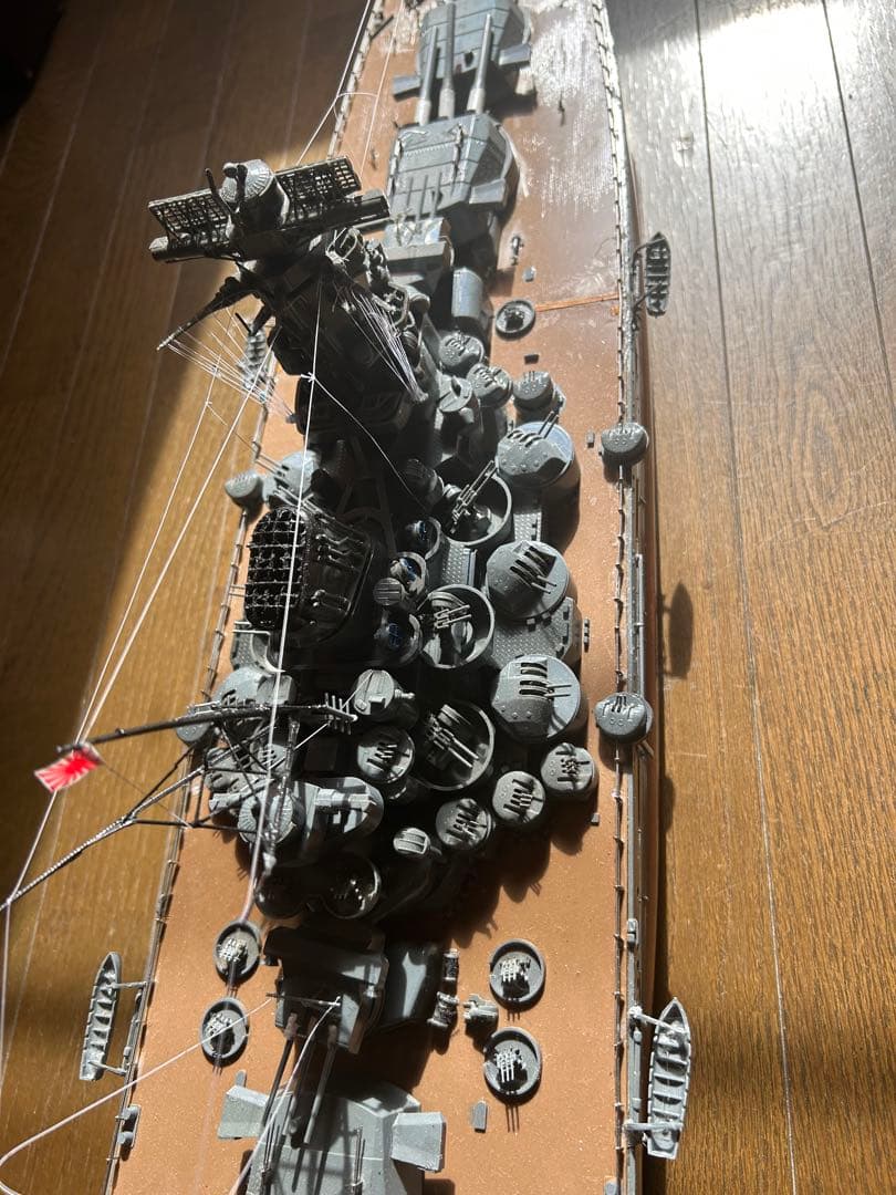超大型戦艦大和1350mm製作完了しました。(1号作戦時)仕様です。 - メルカリ