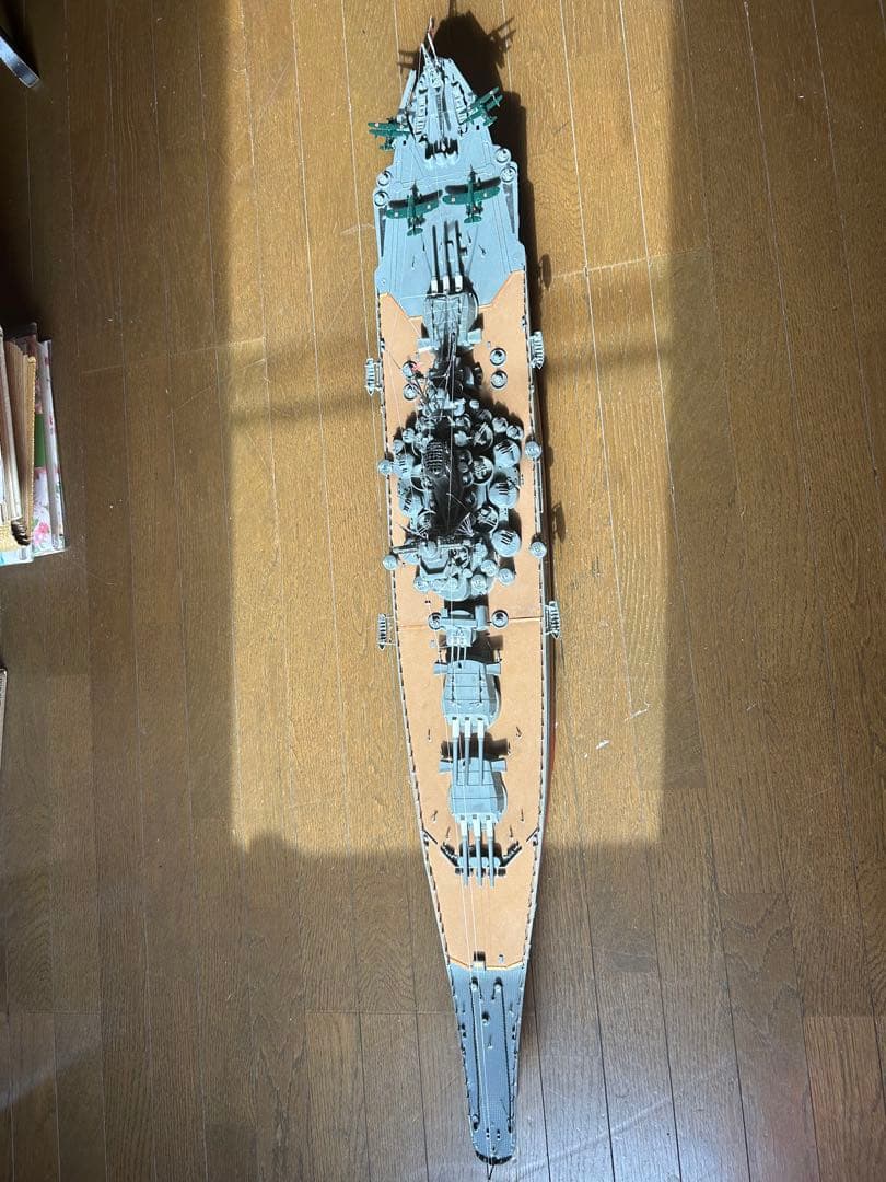超大型戦艦大和1350mm製作完了しました。(1号作戦時)仕様です。 - メルカリ