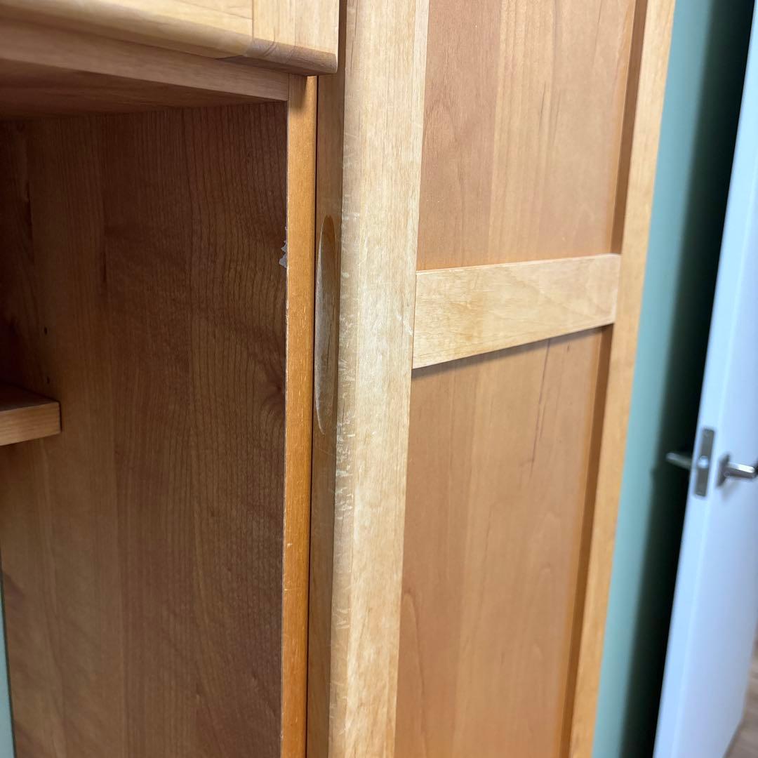 モモナチュラル　食器棚 カップボード