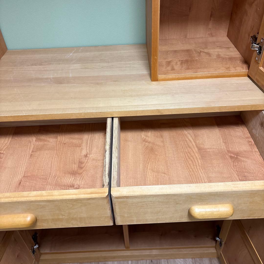 モモナチュラル　食器棚 カップボード