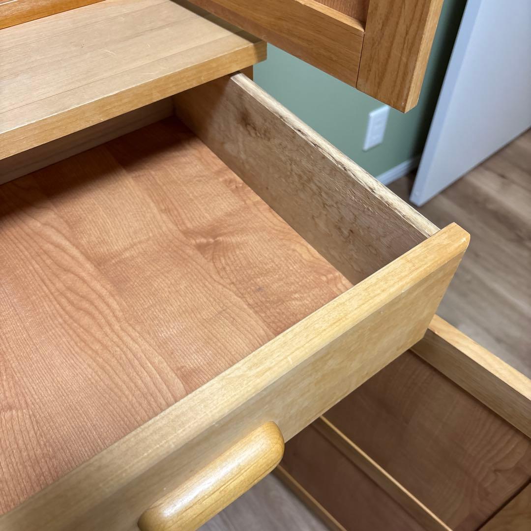 モモナチュラル　食器棚 カップボード