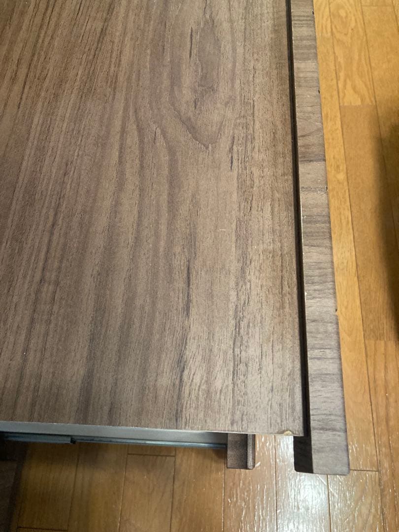 ニトリ キッチンボード ブラウン キャビネット 食器棚