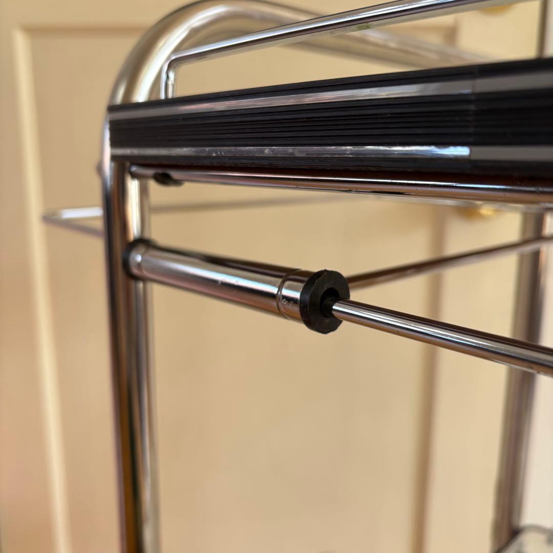 ☆ビンテージ☆美容室　理容室　ワゴン　マルチラック　ツールワゴン　キャスター付き