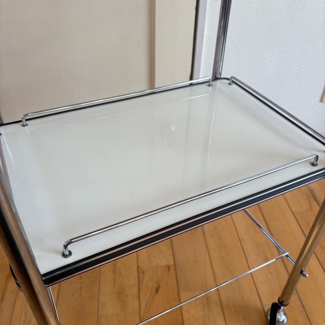 ☆ビンテージ☆美容室　理容室　ワゴン　マルチラック　ツールワゴン　キャスター付き