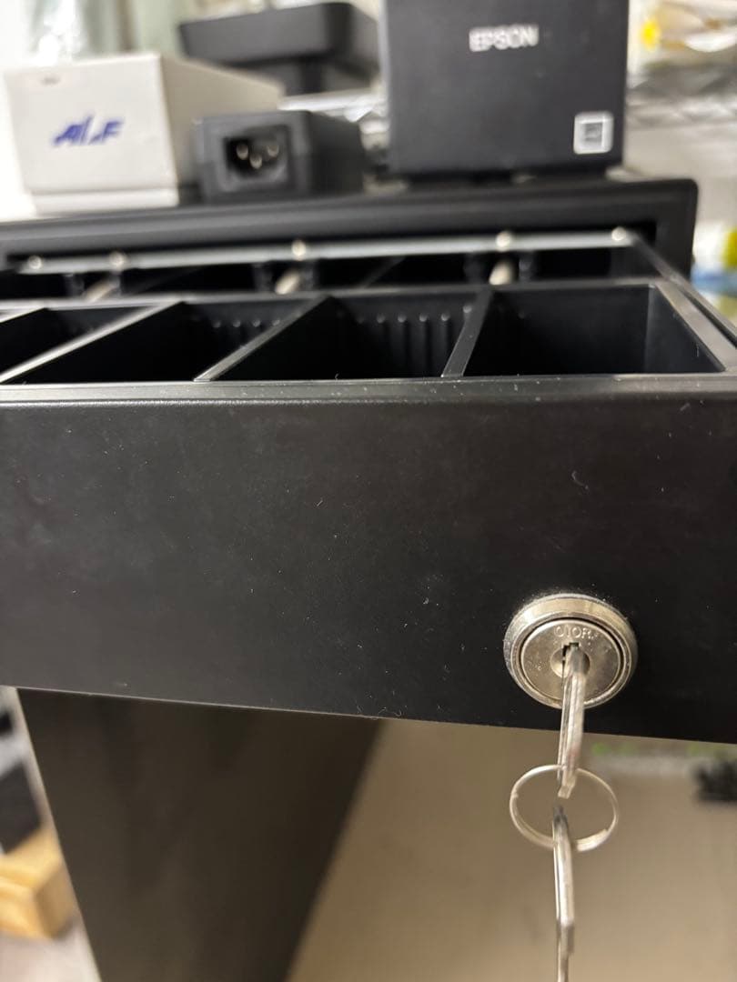 EPSONレシートプリンター、キャシュドロアーセット