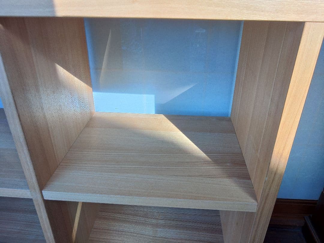 希少　無印良品　MUJI　タモ材　オープンシェルフ　無垢　ラック　棚　レア