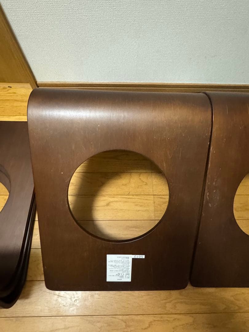 ニトリ 木製 座椅子 6脚 木製座イス 曲げ木 - メルカリ