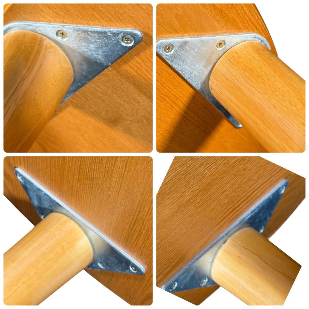 HR858TECHNA テクナ　北欧テイスト　一枚板　テーブル　テーパーレッグ