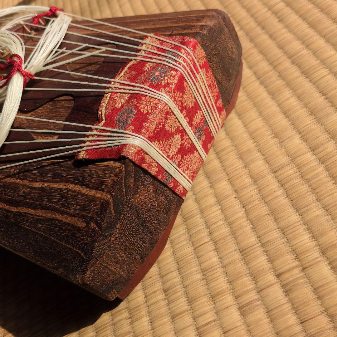 ①最終値下げ 超特価セール★生田流 師範代使用品★十三絃 お琴 箏 琴 和楽器