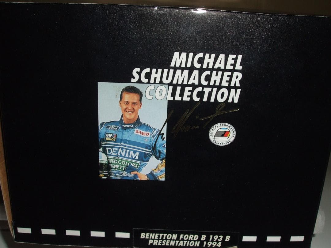 ベネトン　フォード　Ｂ１９３B　シューマッハ　プレゼン　ミニチャンプス　１／１８