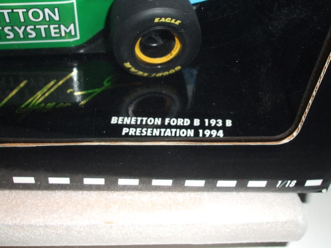 ベネトン　フォード　Ｂ１９３B　シューマッハ　プレゼン　ミニチャンプス　１／１８