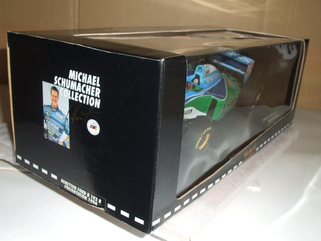 ベネトン　フォード　Ｂ１９３B　シューマッハ　プレゼン　ミニチャンプス　１／１８