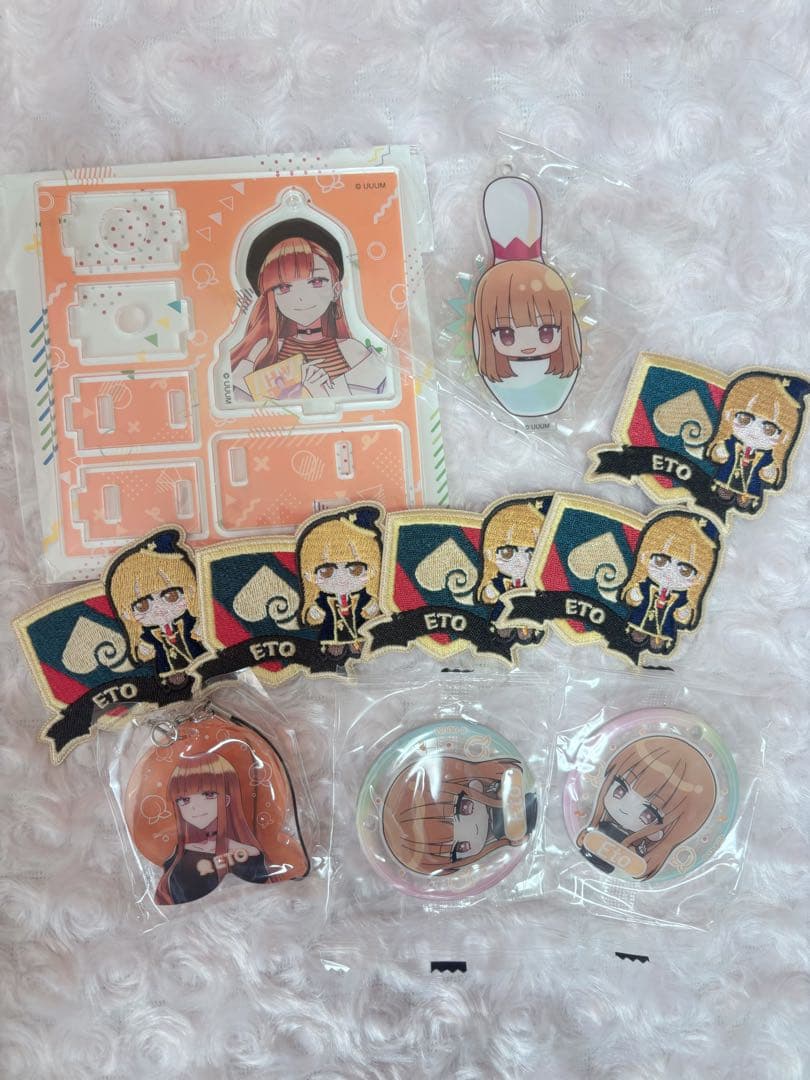 カラフルピーチ えとさん アクスタ まとめ売り - メルカリ