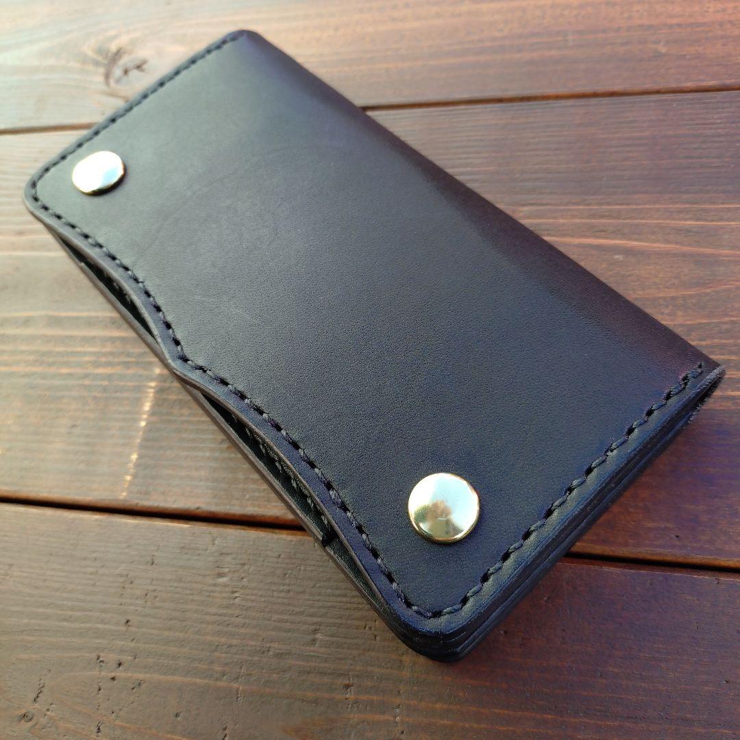 栃木オイルレザー‼️トラッカーウォレット 【ハンドメイド】