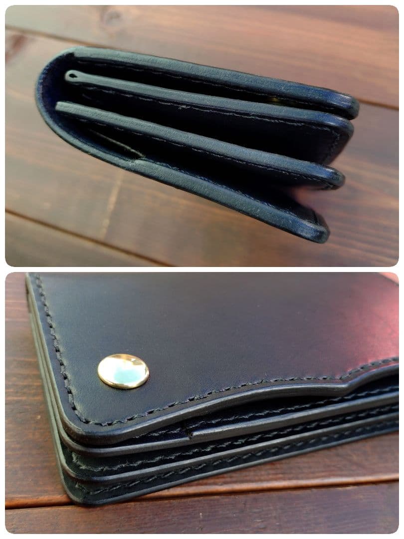 栃木オイルレザー‼️トラッカーウォレット 【ハンドメイド】