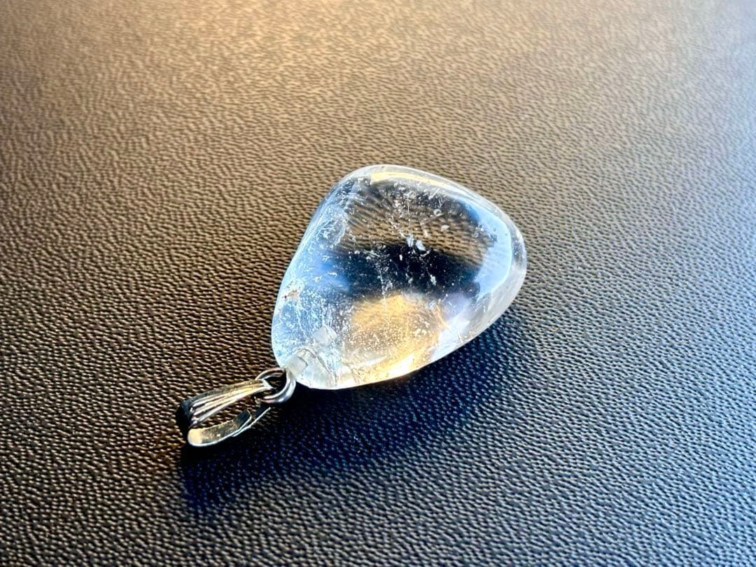 究極品質　超希少幻の逸品　ヒマラヤ幻の聖山　カイラス水晶のペンダントトップ　6g