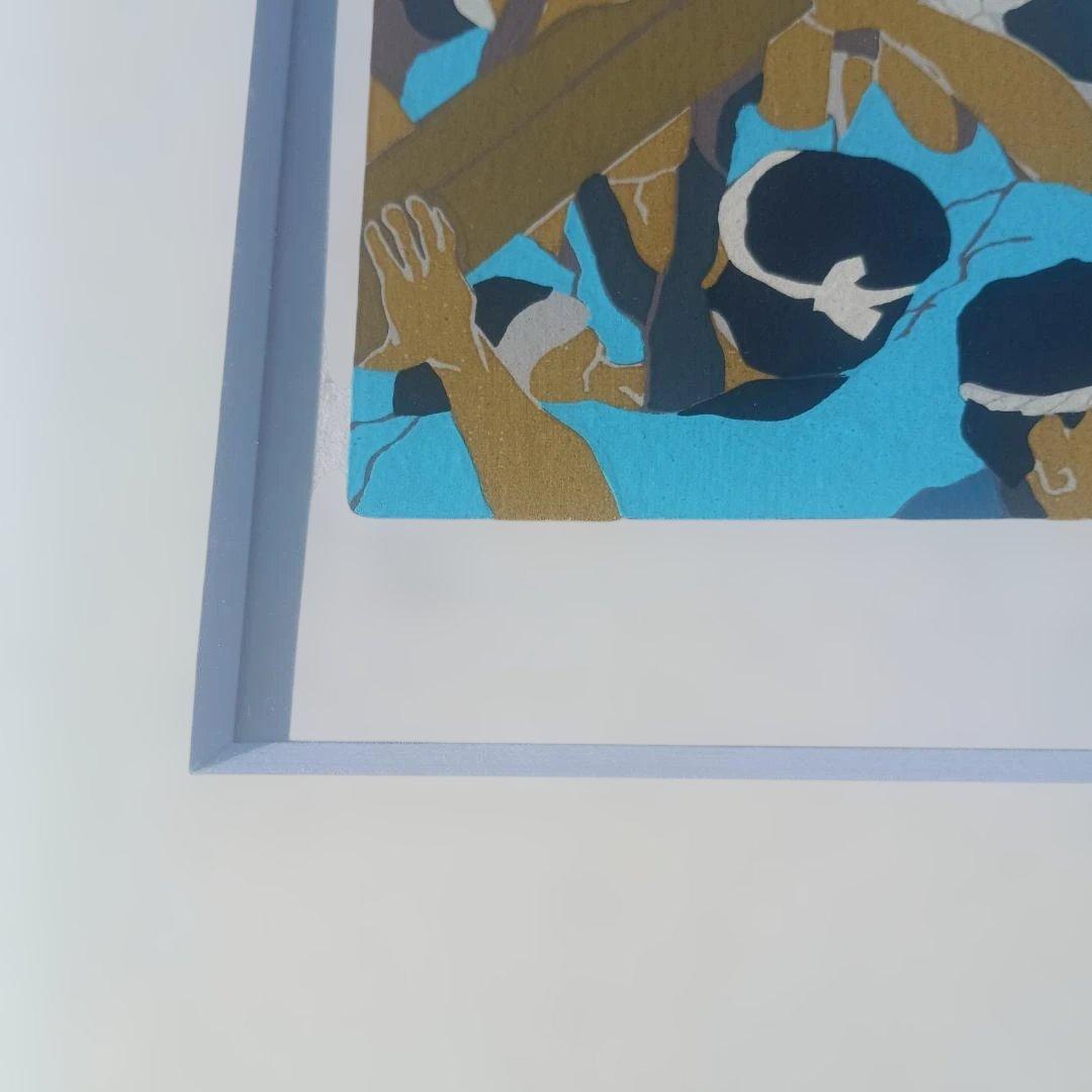 6102）田中正秋 シルクスクリーン 福生七夕まつり 東京