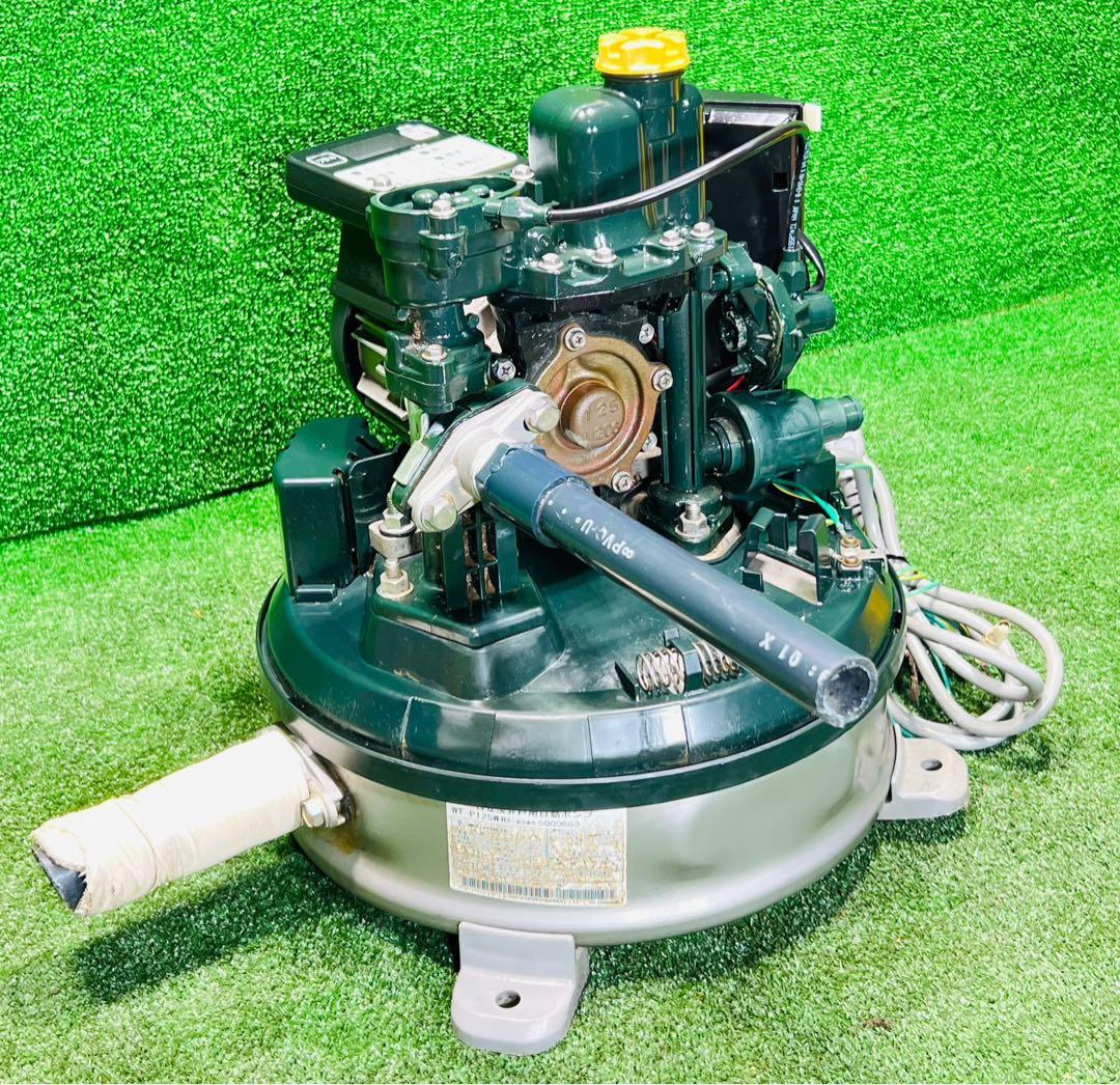 HITACHI 浅井戸用自動ポンプ WT-P125W形 動作確認済み