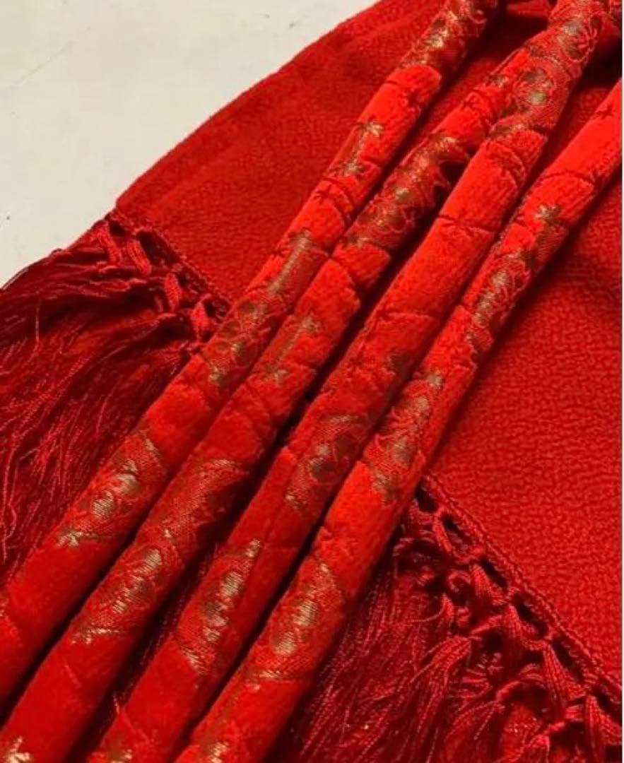 七五三　七歳着物　七歳お祝着　ヴィンテージ着物