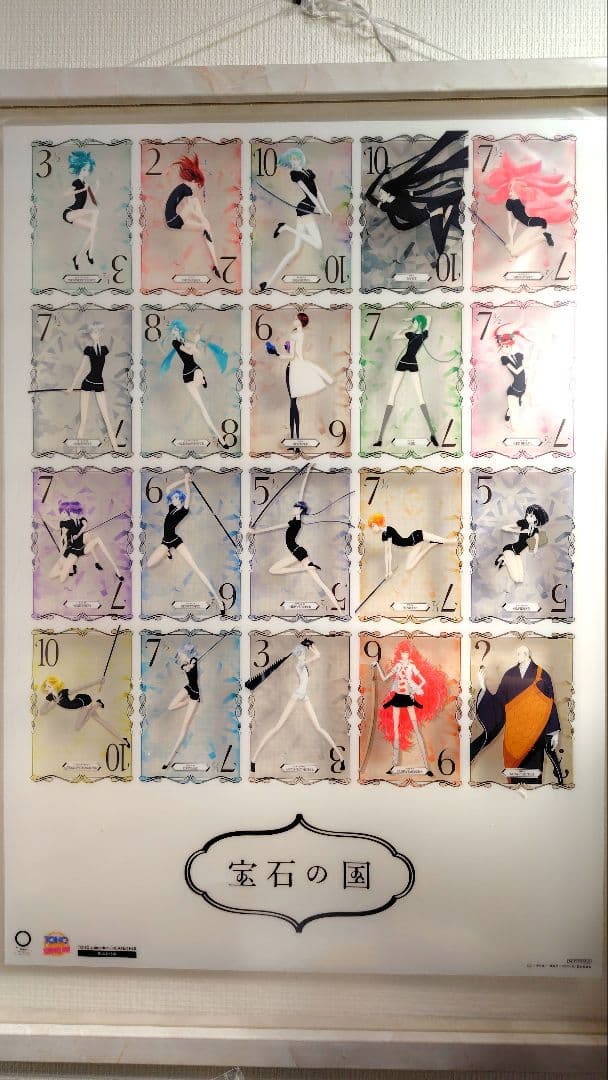 【超希少】宝石の国　オールナイト上映限定　クリアポスター