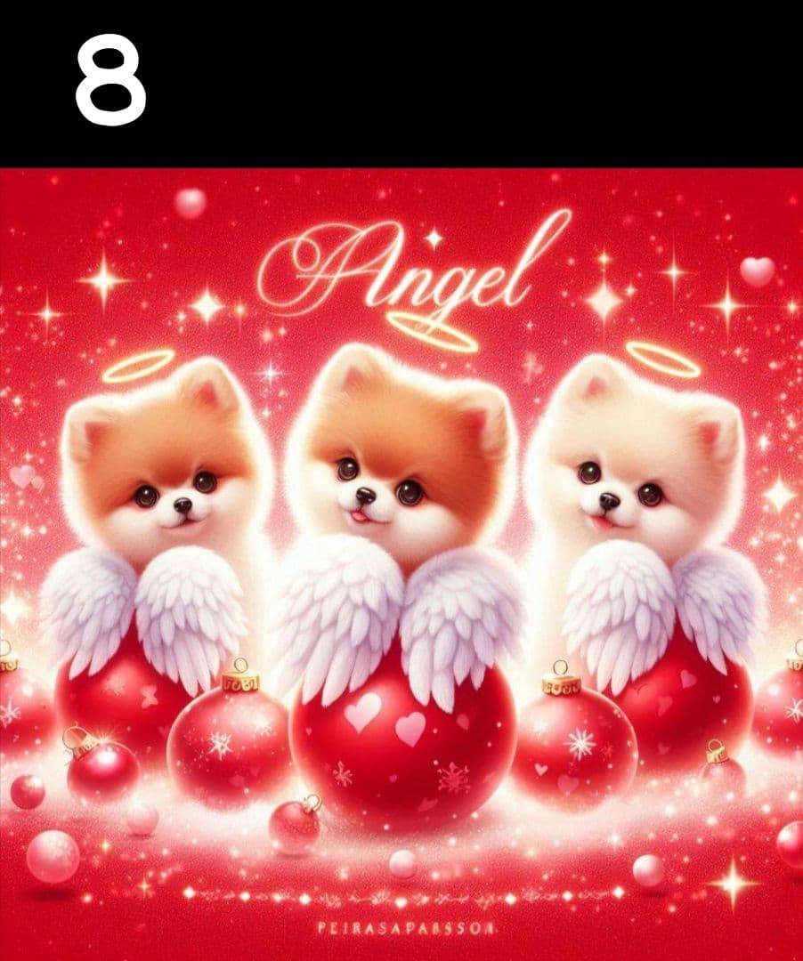 オーダー受付 ポメラニアン エンジェル 限定パネル ご予約ページ 5/23