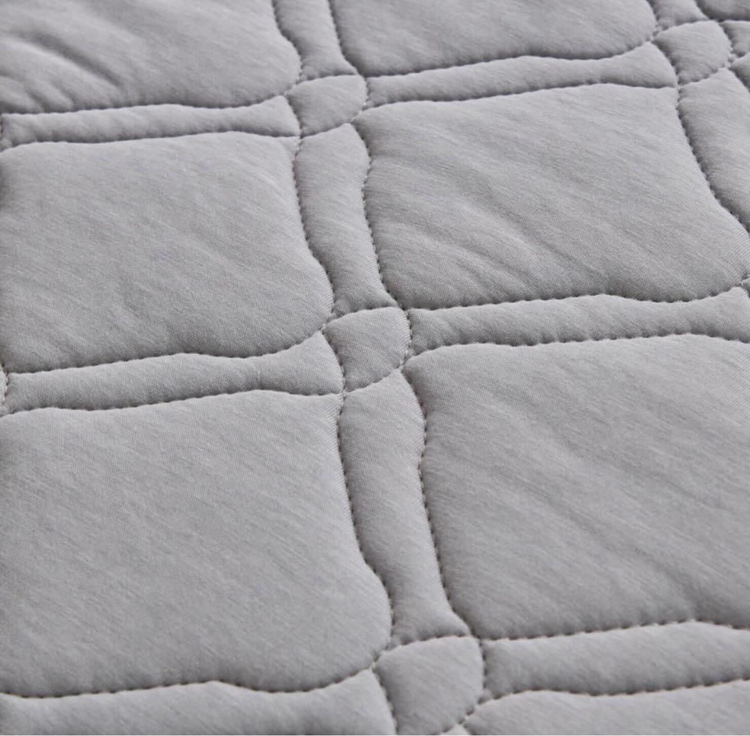 篠原化学【マジカルドライ】コットン×シルク生地使用 除湿消臭敷きパッド　ダブル