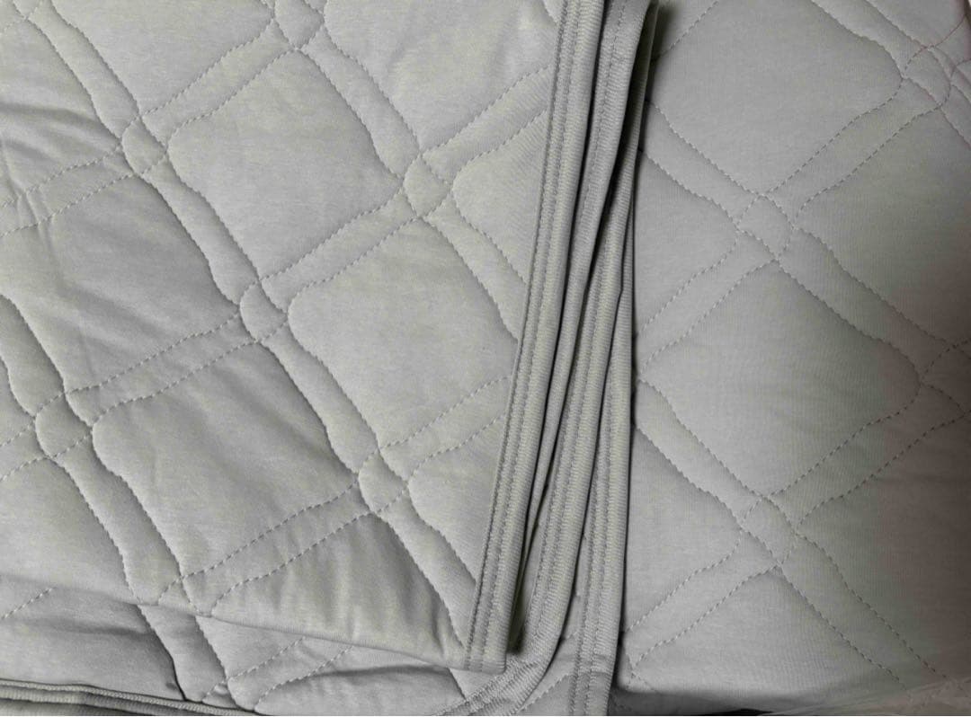 篠原化学【マジカルドライ】コットン×シルク生地使用 除湿消臭敷きパッド　ダブル