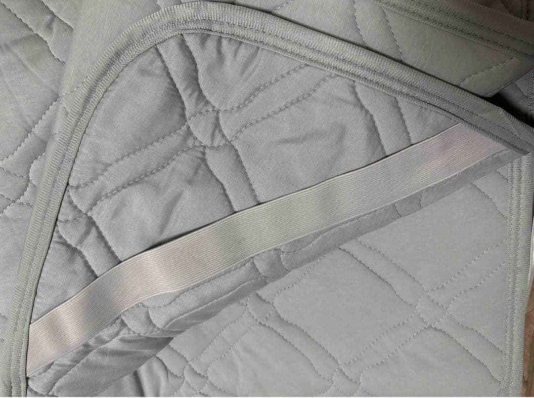 篠原化学【マジカルドライ】コットン×シルク生地使用 除湿消臭敷きパッド　ダブル