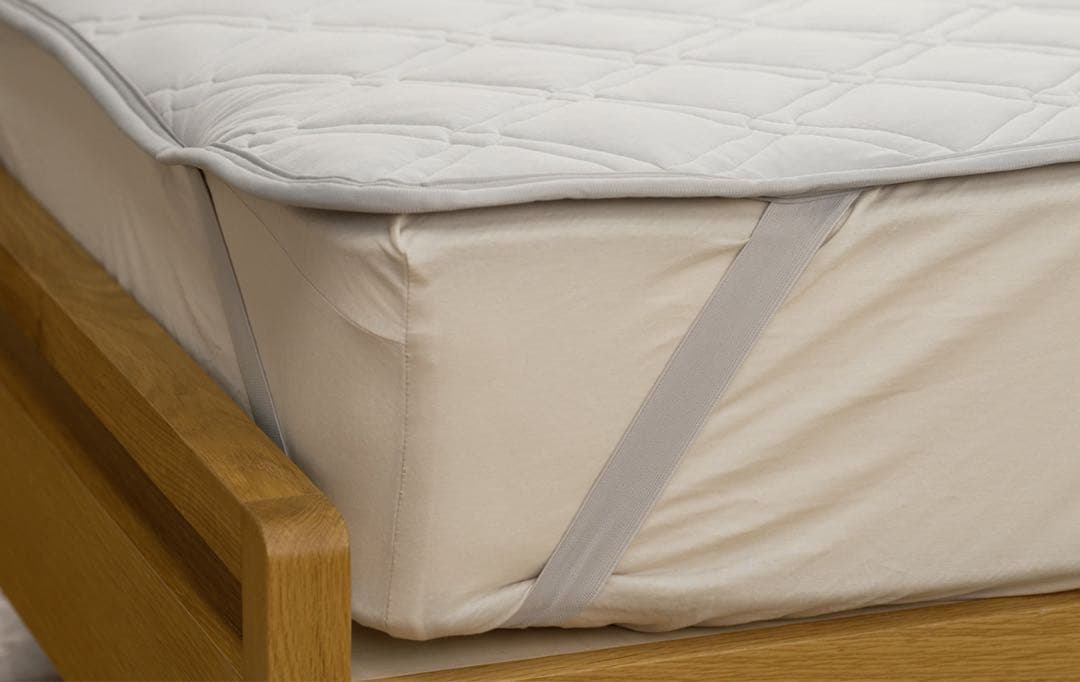 篠原化学【マジカルドライ】コットン×シルク生地使用 除湿消臭敷きパッド　ダブル